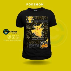 CAMISETA EVOLUCIÓN PIKACHU