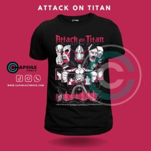 CAMISETA ATTACK ON TITAN