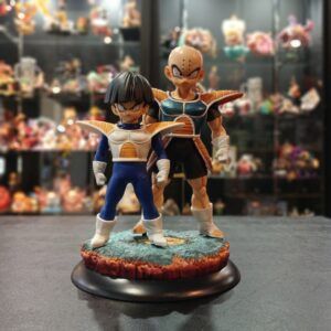 FIGURA KRILIN Y GOHAN - 22cm - PVC