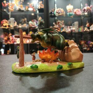 FIGURA GOKU Y YAJIROBE-8cm-PVC