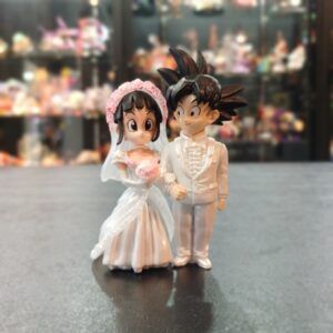 FIGURA GOKU Y MILK-9cm-PVC