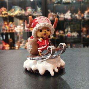 FIGURA CHOPPER NIEVE-16cm-PVC