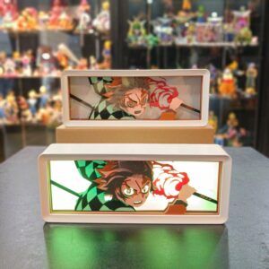 LAMPARA RECTANGULAR 3D TANJIRO