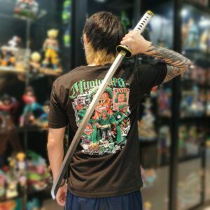 KATANA ONE PIECE-ZORO WADO ICHIMONJI-102cm-METAL