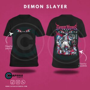 CAMISETA DEMON SLAYER-AKAZA