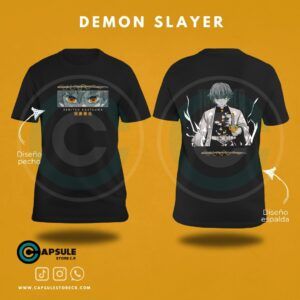 CAMISETA ZENITSU-DEMON SLAYER