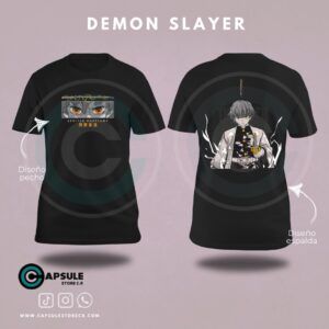 CAMISETA ZENITSU-DEMON SLAYER