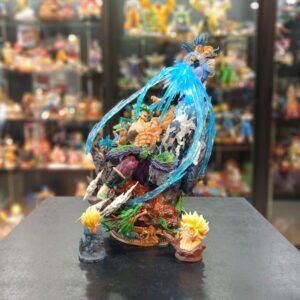 FIGURA DRAGON BALL-BROLY Y GOGETA-50cm-PVC