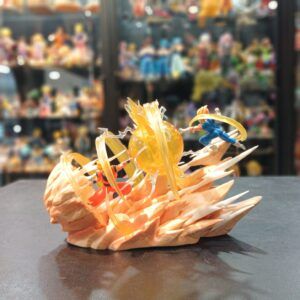 FIGURA DRAGON BALL-GOKU VS VEGETA-16.5cm-PVC