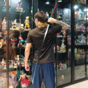 KATANA BLEACH-ICHIGO TENSA ZANGETSU CLASICA-METAL-139cm