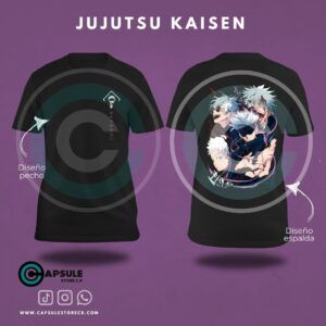 CAMISETA JUJUTSU KAISEN-SATORU GOJO