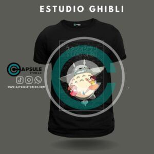 CAMISETA STUDIO GHIBLI-TOTORO