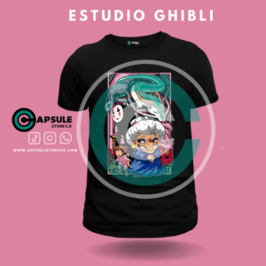 CAMISETA STUDIO GHIBLI-VIAJE DE CHIHIRO