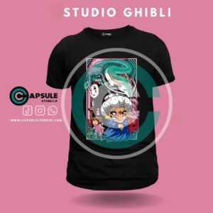 CAMISETA STUDIO GHIBLI-VIAJE DE CHIHIRO
