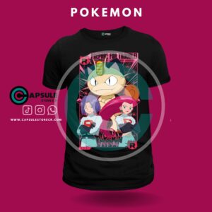 CAMISETA POKEMON-MEOWTH