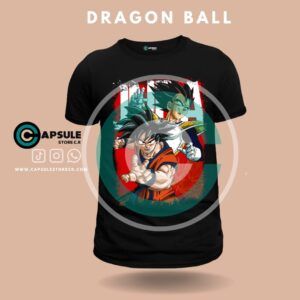 CAMISETA DRAGON BALL-GOKU Y VEGETA