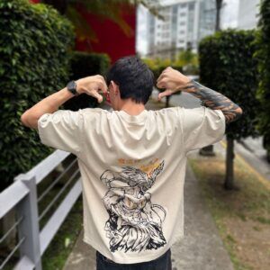 CAMISETA OVERSIZE JUJUTSU KAISEN-MAHORAGA