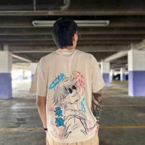 CAMISETA OVERSIZE JUJUTSU KAISEN-SATORU GOJO