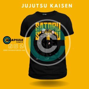 CAMISETA JUJUTSU KAISEN-SATORU GOJO Y SUGURO GETO