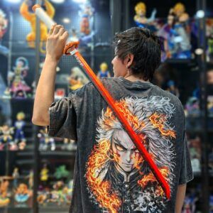 KATANA DEMON SLAYER-RENGOKU-PLASTICO CON LUZ-102cm