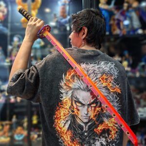 KATANA DEMON SLAYER-KOKUSHIBO-102cm-PLÁSTICO CON LUZ