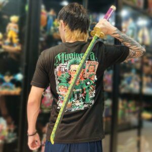 KATANA ONE PIECE-ZORO ENMA MORADA-102cm-METAL