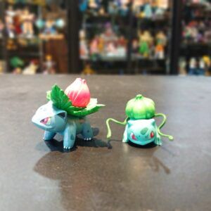 FIGURA POKEMON-BULBASAUR Y IVYSAUR-PVC