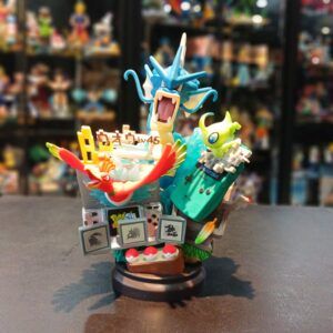 FIGURA POKEMON-GYARADOS/HO OH/CELEBI-20cm-PVC