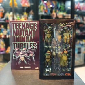 FIGURA TORTUGAS NINJA 4PCS/SET-18cm-PVC