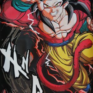 CAMISETA DRAGON BALL-GOKU SS4-M