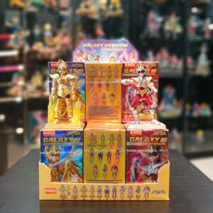 CAJA SORPRESA-FIGURA ARMABLE-CABALLEROS DEL ZODIACO-GALAXY VERSION 01
