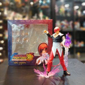 FIGURA THE KING OF FIGHTERS-OIRI YAGAMI-19cm-PVC