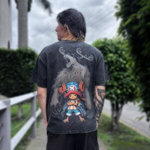 CAMISETA OVERSIZE ONE PIECE-CHOPPER