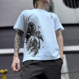 CAMISETA OVERSIZE DEMON SLAYER-AKAZA