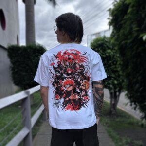 CAMISETA OVERSIZE NARUTO-AKATSUKI