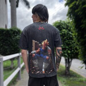CAMISETA OVERSIZE DRAGON BALL-VEGETA