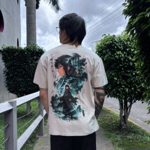 CAMISETA OVERSIZE DEMON SLAYER-TOKITO