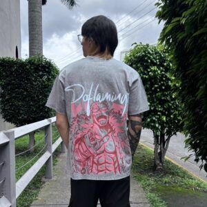 CAMISETA OVERSIZE ONE PIECE-DOFLAMINGO