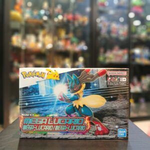 FIGURA ARMABLE BANDAI-MEGA LUCARIO-POKEMON