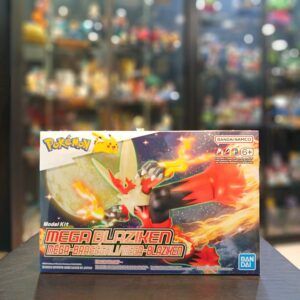FIGURA ARMABLE BANDAI-MEGA BLAZIKEN-POKEMON