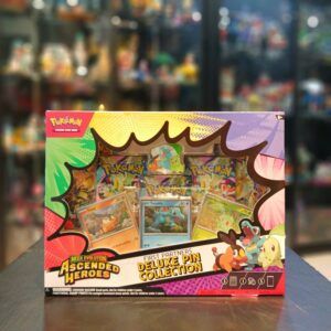 TCG POKEMON-FIRTS PARTNERS-DELUXE PIN COLLLECTION-MEGA EVOLUTION-ASCENDED HEROES-ENG